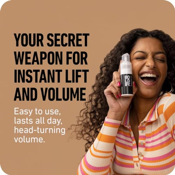 Boldify Hair Texture Powder And Volumizer - Styling For Thinning Hair - Volumizing Powder For Women & Men - Travel Size