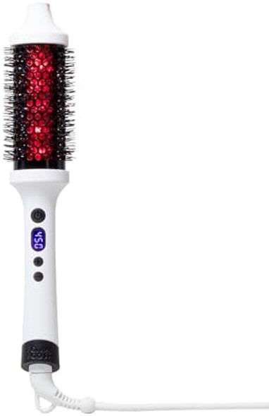 Bondiboost Infrared Thermal Brush Heated Thermal Round Brush For Smooth + Shiny Hair Dry Hair Styling For Instant Volume Less Hair Breakage + Minimizes Snags Frizz- Bondiboost Infrared Thermal Brush Heated Thermal Round Brush For Smooth + Shiny Hair Dry Hair Styling For Instant Volume Less Hair Breakage + Minimizes Snags Frizz-
