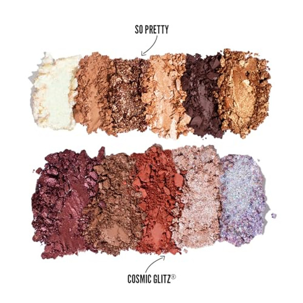 Formula Z Shadow Palette - Eye Shadow Palette Makeup With Glitter Eyeshadow - Longwearing Richly Pigmented Universal Shades - So Pretty - 1 Pc Formula Z Shadow Palette - Eye Shadow Palette Makeup With Glitter Eyeshadow - Longwearing Richly Pigmented Universal Shades - So Pretty - 1 Pc