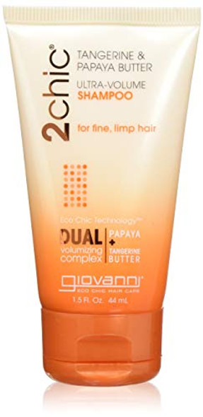 Giovanni 2Chic Ultra-Volume Shampoo With Tangerine & Papaya Butter 1.5 Fluid Ounce Giovanni 2Chic Ultra-Volume Shampoo With Tangerine & Papaya Butter 1.5 Fluid Ounce