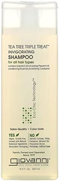 Giovanni Hair Care Products Shamp Tea Tree Triple Trt 8.5 Fz