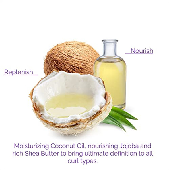 Giovanni Curl Habit Curl Defining Hair Styling Cream For All Curl Types 10 Fl Oz (295 Ml)