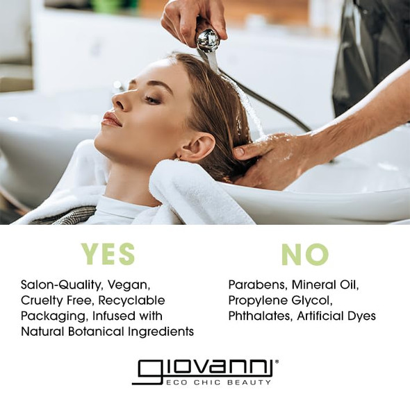 Giovanni Hair Texturizing Spray 7 Fluid Ounces (Pack Of 3)