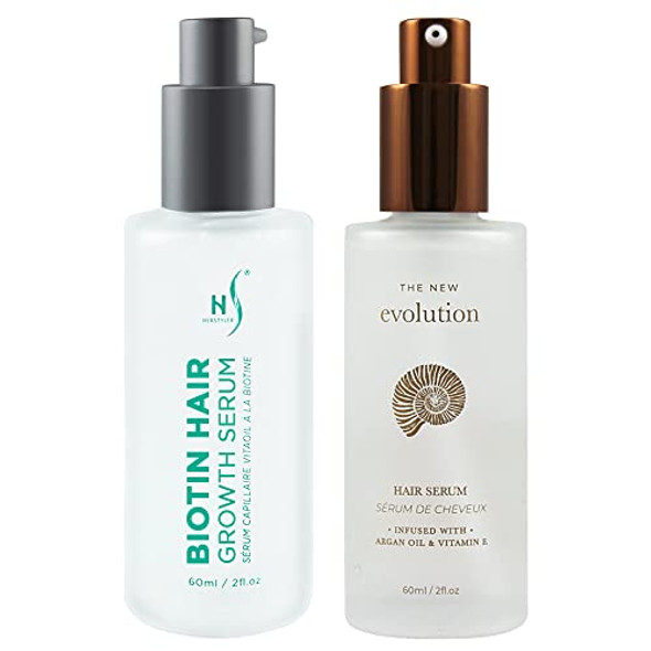 Herstyler Biotin Hair Growth Serum And Evolution Argan Oil Hair Serum Set Herstyler Biotin Hair Growth Serum And Evolution Argan Oil Hair Serum Set
