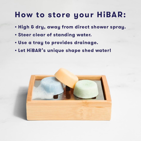 Hibar Bundle - Shampoo & Conditioner Sampler Set + Travel Pouch - Maintain Moisturize & Volumize Bars - Salon-Quality Ingredients - Plastic Soap Paraben & Sulfate- - Color Safe - 6 Mini Bars