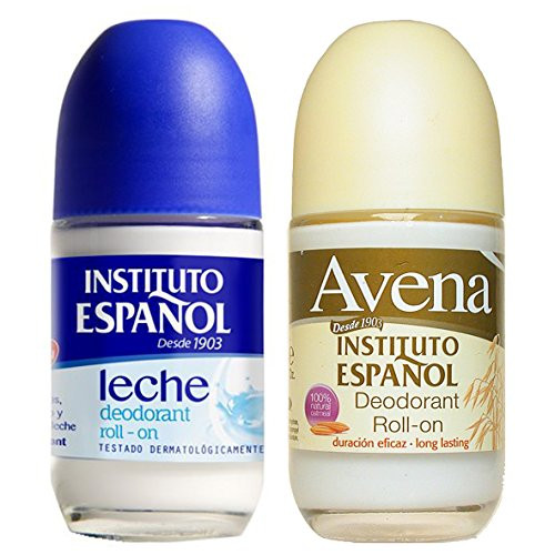 Instituto Espanol 24 Hour Avena Deodorant Roll On Combo (2 Pack).. Hpvagr