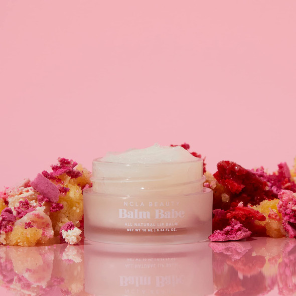 Ncla Beauty - Natural Balm Babe Lip Balm  Vegan Cruelty- Clean Skincare (Pink Champagne)