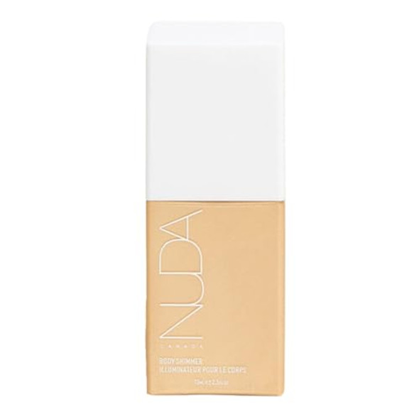 Nuda Canada  Body Shimmer  Illuminating Body Glitter To Enhance Tan  Vegan Shimmer Lotion For Women With Aloe Vera Avocado Oil & Vitamin E  Vanilla-Scented Non-Staining Liquid Highlighter (75 Ml)