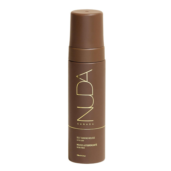 Nuda  Canada Self Tanning Mousse  Lightweight Sunless Tanning Lotion  Cruelty  Body Self Tanner Mousse With Natural Ingredients  Bronzing Lotion At Home (190Ml Dark)