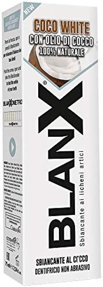 Blanx Coco White Toothpaste With Coconut Oil 2.54Fl.Oz 75Ml Blanx Coco White Toothpaste With Coconut Oil 2.54Fl.Oz 75Ml
