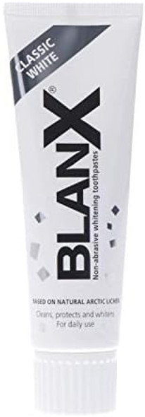 Blanx Classic White Non Abrasive Whitening Toothpaste 75 Ml