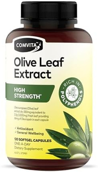 Comvita Olive Leaf High Strength Capsules 120 Capsules