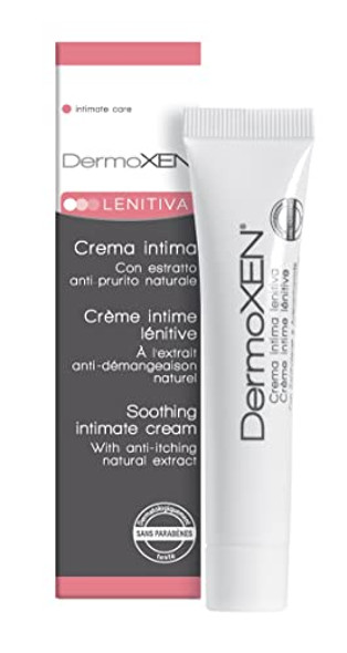 Dermoxen Lenitiva Soothing Intimate Cream For Women  Hydrating Vulva Moisturizer For Dryness Redness & Irritation  Intimate Hygiene Cream For Sensitive Skin  0.68 Fl Oz