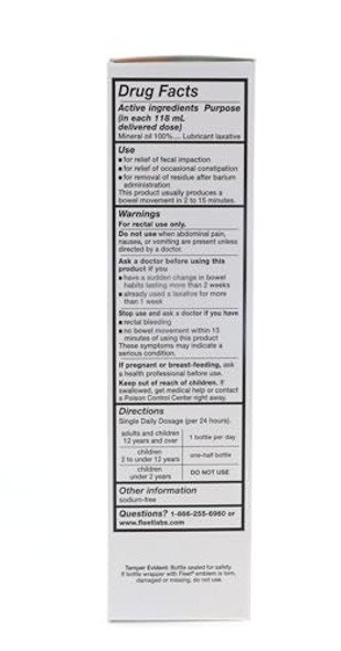 Fleet Mineral Oil Enema 4.5 Ounce (Pack Of 6)