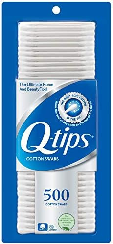 Fleet Laxative Glycerin Suppositories Adult Constipation Relief 50 Count + Q-Tips Cotton Swabs Hygiene And Beauty Care 500 Count
