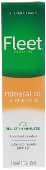 Fleet Laxative Mineral Oil Enema For Constipation 4.5 Fl Oz Bottle (4 Pack) Fleet Laxative Mineral Oil Enema For Constipation 4.5 Fl Oz Bottle (4 Pack)