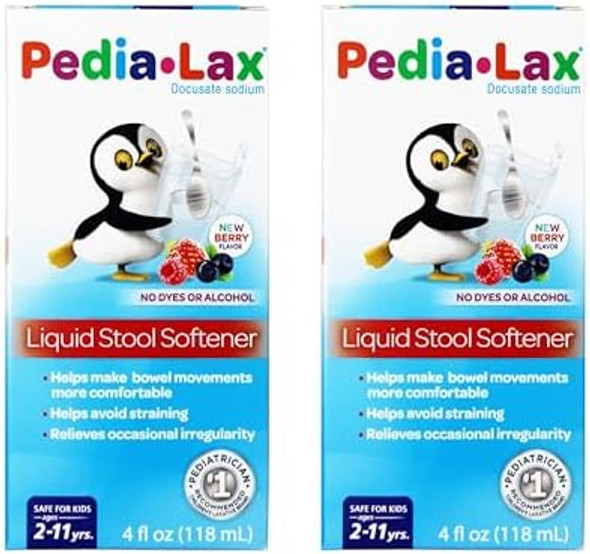 Fleet Pedia-Lax Liquid Stool Softener - 4 Oz Pack Of 2 Fleet Pedia-Lax Liquid Stool Softener - 4 Oz Pack Of 2
