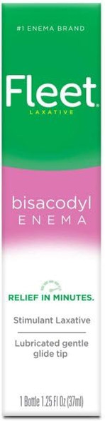 Fleet Laxative Bisacodyl Enema For Adult Constipation  1.25 Fl Oz  Pack Of 6 Fleet Laxative Bisacodyl Enema For Adult Constipation  1.25 Fl Oz  Pack Of 6