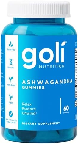 Goli 3 Bottles  Favorites Bundle: Ashwagandha Ksm-66 Apple Cider Vinegar Matcha Mind Supplements With Cognizin Vitamins D2 And B12
