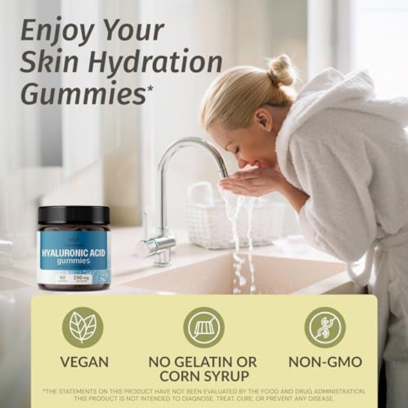 Herbamama Hyaluronic Acid And Uric Acid Support Kit - Bundle Of 250Mg Hyaluronic Acid Gummies & 1200Mg Uric Acid Support Capsules - Vegan Non-Gmo - 2 Pack