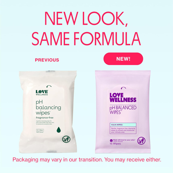Love Wellness Ph Balancing Wipes For Women  Feminine Hygiene For Cleansing With Aloe Vera  Fragrance- Intimate Health  Moisturizing Soothing & Calming For Sensitive Skin  Travel Size  2-Pack Love Wellness Ph Balancing Wipes For Women  Feminine Hygiene For Cleansing With Aloe Vera  Fragrance- Intimate Health  Moisturizing Soothing & Calming For Sensitive Skin  Travel Size  2-Pack