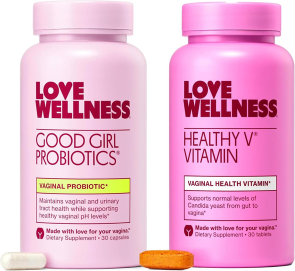 Love Wellness Healthy V Vitamin  Women'S Vaginal Health Supplement  Ph Balance Gut Health & Immune Support Supplement  Balance Of Candida Yeast With Turmeric Garlic & Coconut Oil  30 Count Love Wellness Healthy V Vitamin  Women'S Vaginal Health Supplement  Ph Balance Gut Health & Immune Support Supplement  Balance Of Candida Yeast With Turmeric Garlic & Coconut Oil  30 Count