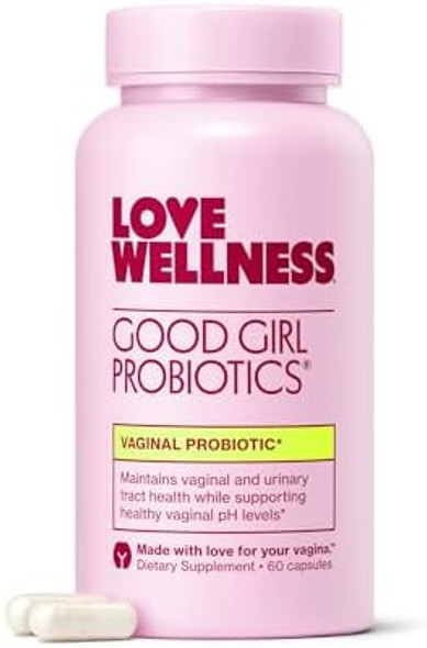 Love Wellness Good Girl Probiotics  Women’S Vaginal Health & Ph Balance Supplement  Probiotic For Urinary Tract Yeast Odor & Immune Support  Gluten-  30-Day Supply Love Wellness Good Girl Probiotics  Women’S Vaginal Health & Ph Balance Supplement  Probiotic For Urinary Tract Yeast Odor & Immune Support  Gluten-  30-Day Supply