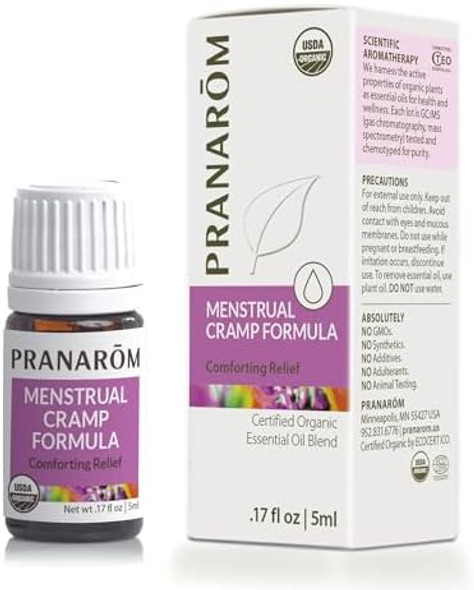 Pranarom - Menstrual Cramp Formula Wellness Blend - 5Ml
