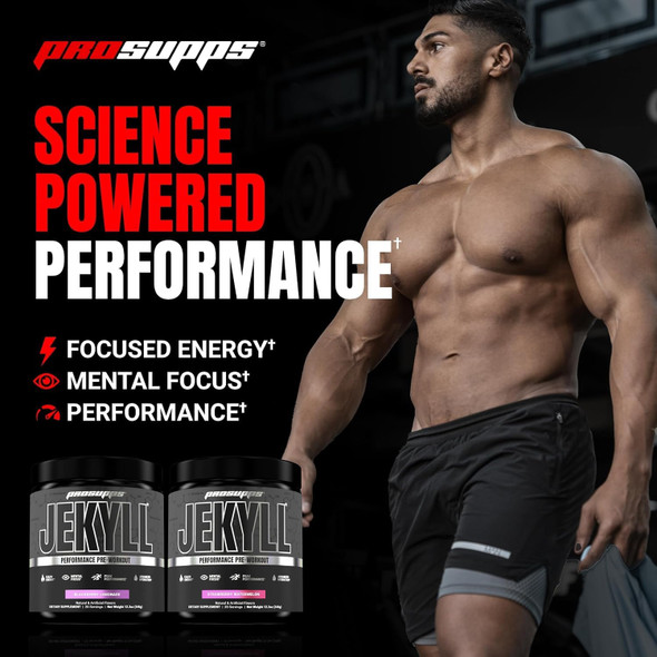 Prosupps Dr. Jekyll Performance Pre Workout Powder - Low-Stimulant Preworkout Supports Muscle Gain Focus & Energy - Caffeine- Gym & Fitness Supplements (Blackberry Lemonade 30 Servings) Prosupps Dr. Jekyll Performance Pre Workout Powder - Low-Stimulant Preworkout Supports Muscle Gain Focus & Energy - Caffeine- Gym & Fitness Supplements (Blackberry Lemonade 30 Servings)