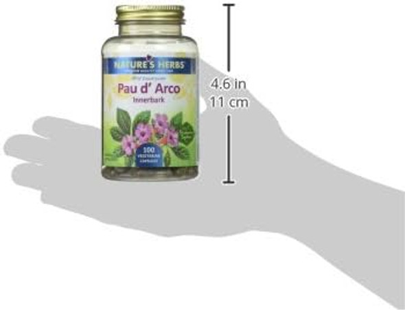 Zand Pau D Arco Innerbark Capsules 100 Count