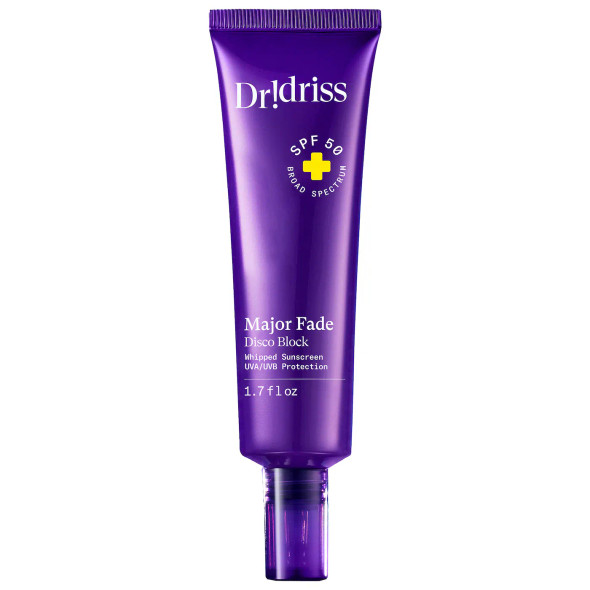 Major Fade Disco Block Discoloration Treatment SPF 50 Broad-Spectrum Sunscreen with Ceramides and Glycerin Major Fade Disco Block Discoloration Treatment SPF 50 Broad-Spectrum Sunscreen with Ceramides and Glycerin