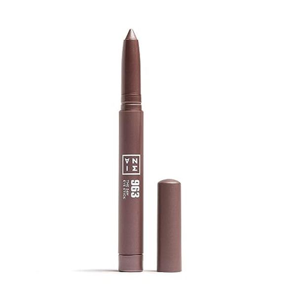 3Ina The 24H Eye Stick - Long Wear Eyeshadow Stick - Creamy Waterproof And Pigmented Eye Shadow - Matte Sparkly Metallic Finish - 963-0.049 Oz