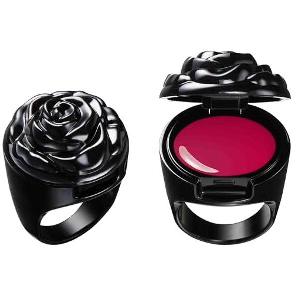 Anna Sui Ring Rouge - Antique-Looking Lipstick Like Wearing An Accessory - Formulated With Highly Refractive And High-Viscosity Oil - 200 Mystic Purple - 0.80 Oz.