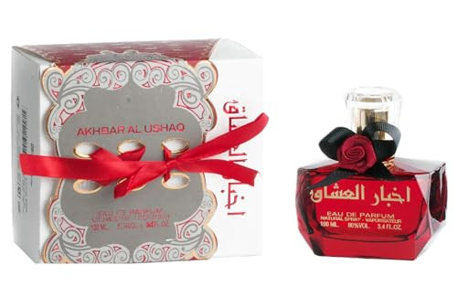 Ard Al Zaafaran Akhbar Al Ushaq Rouge Eau De Parfum Spray 3.4 Ounce (Unisex)