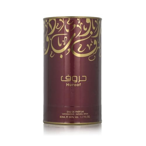 Ard-Al Zaafaran Huroof Eau De Parfum Spray For Unisex 1.6 Ounce