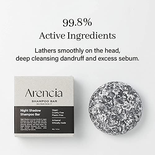 Arencia Rice Water Shampoo Bar For Hair Growth & Strengthening All Natural Formula With Biotin & Protein