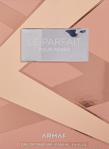 Armaf Le Parfait Pour Femme For Women Eau De Parfum Spray 3.4 Ounce