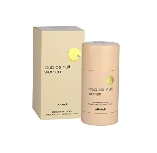 Armaf 2 Pack Club De Nuit For Women Deodorant Stick 2.65 Oz 24Hr Odor Protection (Club De Nuit Deodorant Women)
