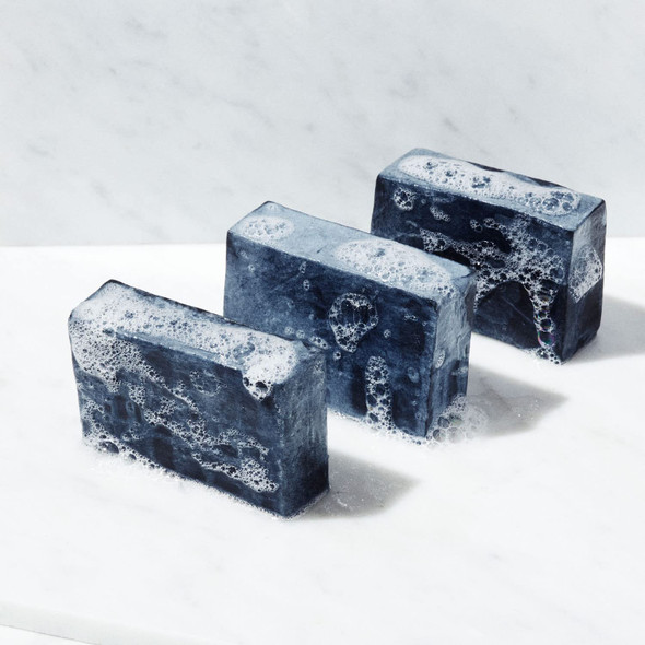 Brickell Men'S Purifying Charcoal Soap Bar For Men (3 Pack) Natural And Organic Exfoliating Bar Soap Handmade With Activated Charcoal And Peppermint Scented 5 Ounce Bar (3 Pack)