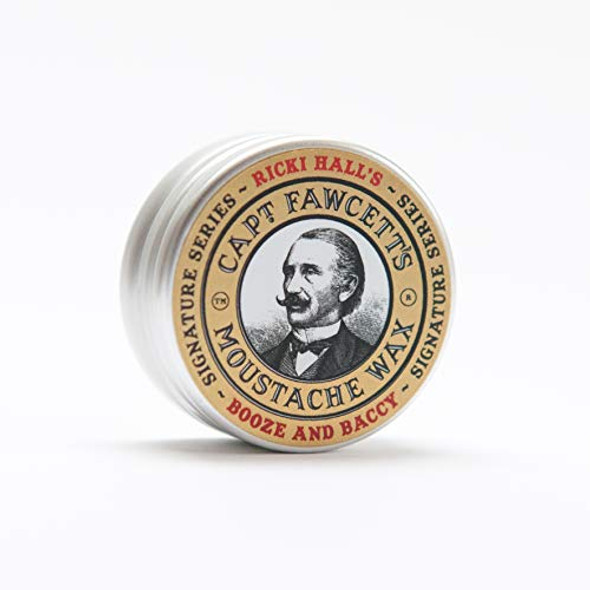 Captain Fawcett Ricki Hall'S Booze & Baccy Moustache Wax By Captain Fawcett