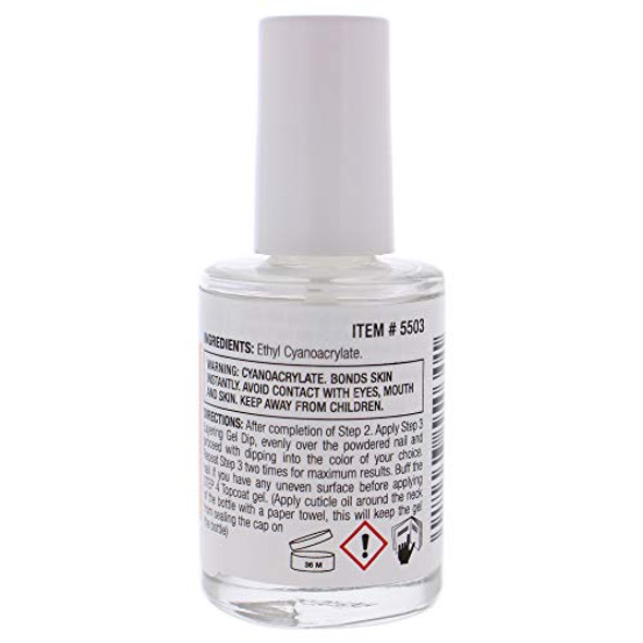 Cuccio Colour Powder Polish Dip System Step 3 - Specially Formulated Resins - Vibrant Finish With Flawless Rich Color And Durability - Nail Polish Layering Gel Dip - 0.5 Oz