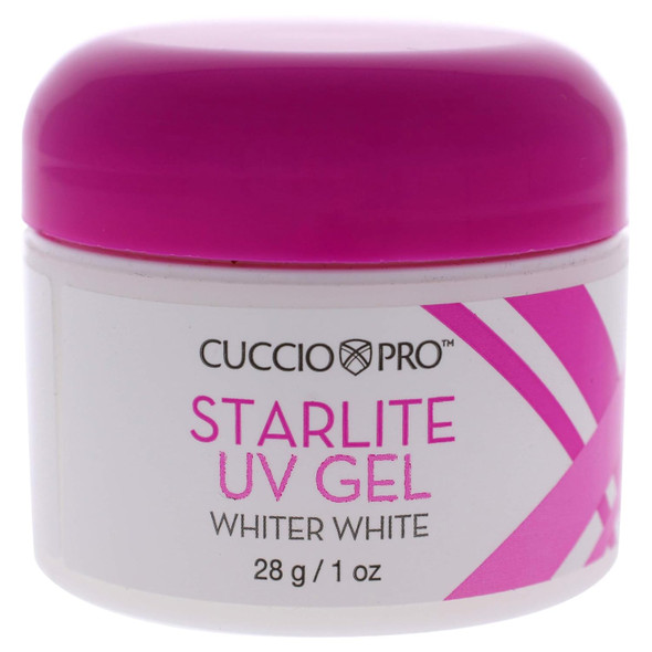 Cuccio Pro Starlite Uv Gel – Clear 1 Oz – Durable Thermal Bonding Gel For Strong Long-Lasting Manicures – Uv Lamp Compatible – Maintains Natural Nail Thickness – Professional Salon Quality