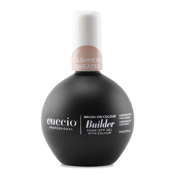 Cuccio Pro Brush-On Colour Builder Soak-Off Gel With Calcium 2.5 Oz 75 Ml (Milk Bath)