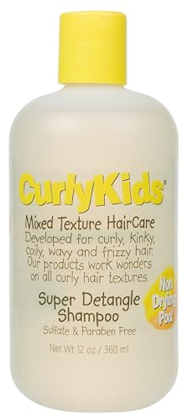 Curlykids Mixed Texture Haircare Super Detangle Shampoo 12.0 Oz (Pack Of 1)