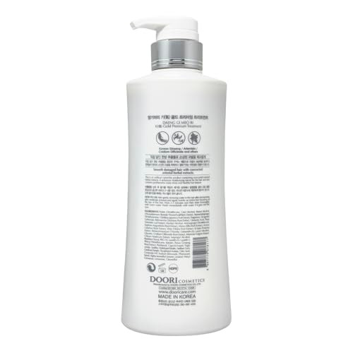 Daeng Gi Meo Ri- Ki Gold Premium Treatment Effectively Moisture To Dry And Rough Hair No Artificial Color 16.9 Fl Oz