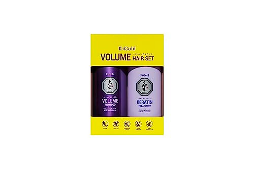 Daeng Gi Meo Ri- Ki Gold Glamorous Volume Shampoo + Keratin Treatment Nourishing And Hydrating 24Fl. Oz / 710Ml Each