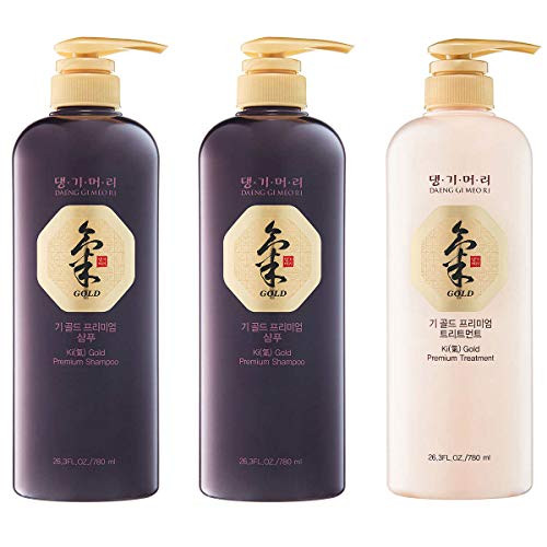 Daeng Gi Meo Ri Ki Gold Premium Hair Set 3-Pack: 2 X 26 Oz Shampoo And 1 X 26 Oz Treatment