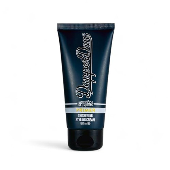 Dapper Dan Thickening Styling Cream Primer Easy Application Cream Primer Enriched With Caffeine & Rosemary Oil For A Thickening & Voluminous Finish 2.71 Fl Oz