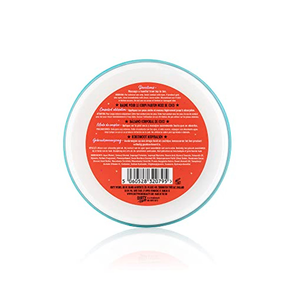 Dirty Works Bahama Balm-A Coconut Body Balm Vegan Moisturiser 200Ml