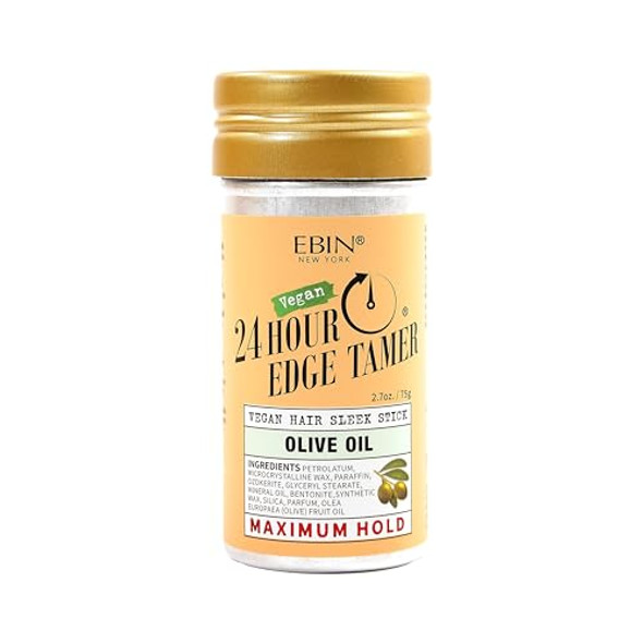 Ebin York 24 Hour Edge Tamer Vegan Hair Sleek Stick Unscented Maximum Hold